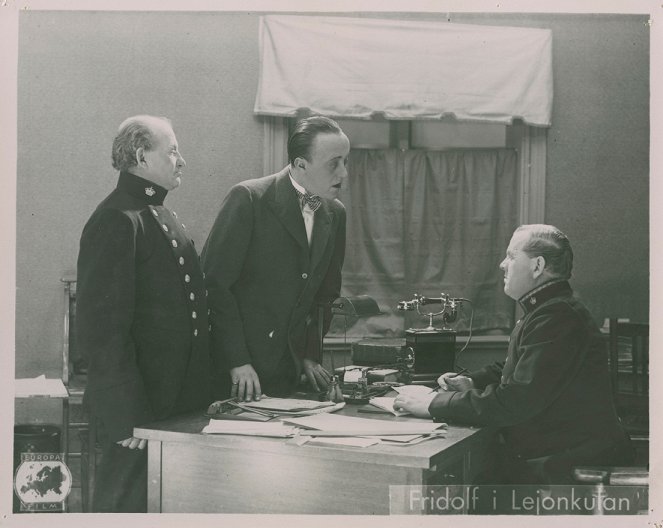 Fridolf i lejonkulan - Lobby Cards - Joel Jansson, Fridolf Rhudin, Weyler Hildebrand