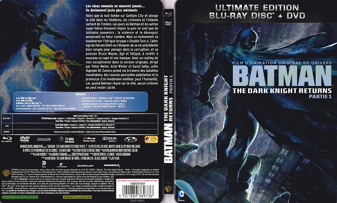 Batman: Mroczny rycerz – Powrót, część 1 - Okładki