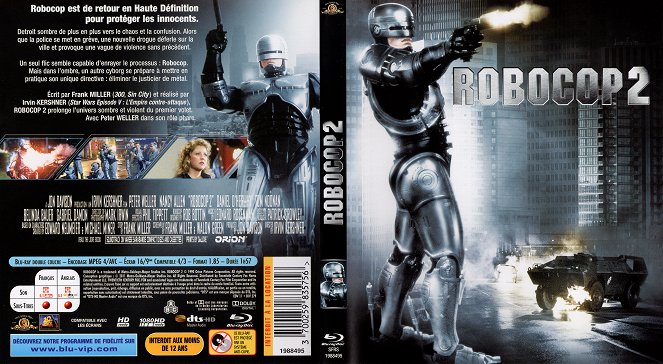 RoboCop 2 - Okładki