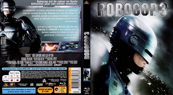 RoboCop 3 - Carátulas
