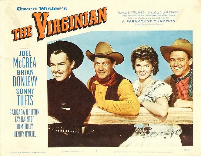 The Virginian - Vitrinfotók