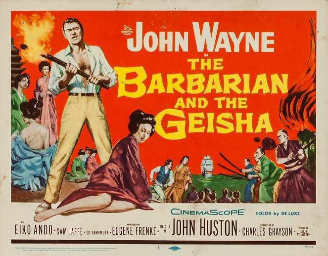 The Barbarian and the Geisha - Lobby Cards