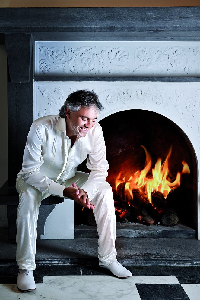 Andrea Bocelli & David Foster: My Christmas - Werbefoto - Andrea Bocelli