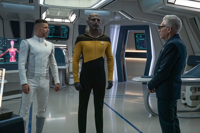 Star Trek: Discovery - Terra Firme Parte 1 - De filmagens - Wilson Cruz, David Cronenberg
