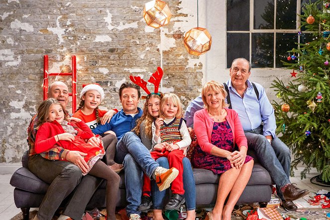 Jamie Oliver: Weihnachtskochbuch - Werbefoto