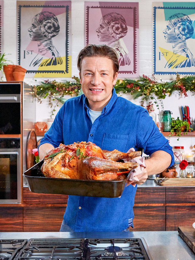 Jamie Olivers Weihnachtsküche - Werbefoto