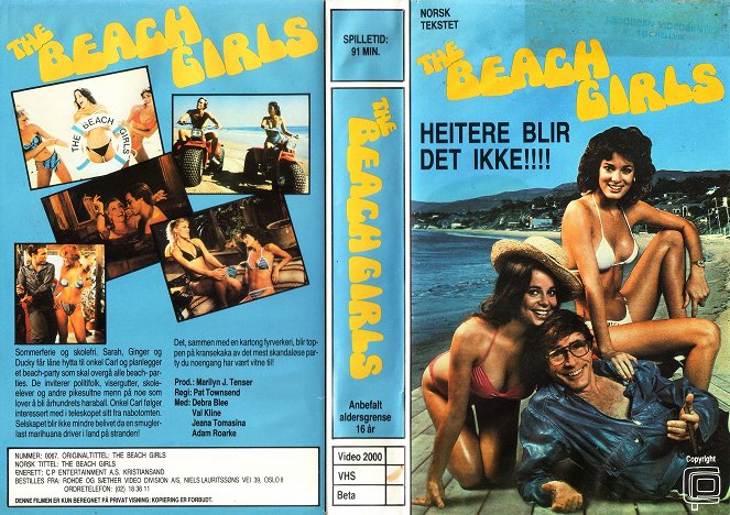 The Beach Girls - Carátulas