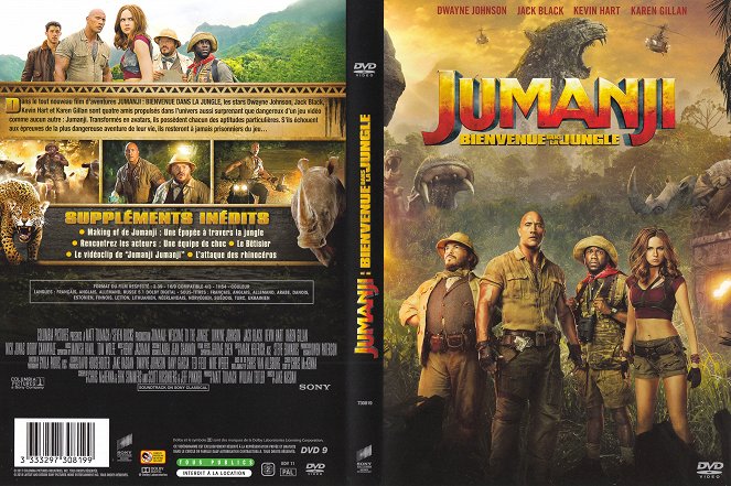 Jumanji: Vítejte v džungli! - Covery