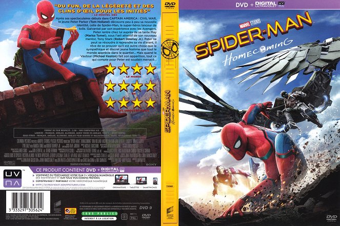 Spider-Man: Homecoming - Okładki