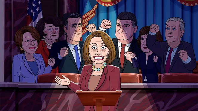 Our Cartoon President - Election Night - Van film