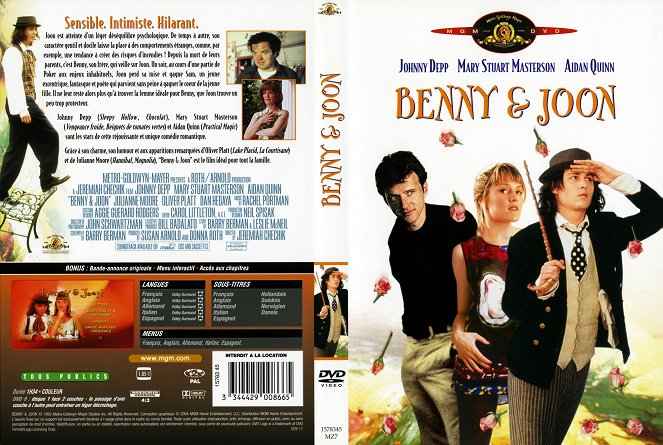 Benny y Joon, el amor de los inocentes - Carátulas