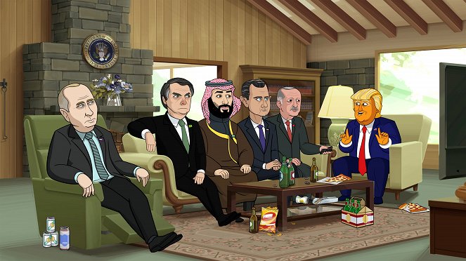 Our Cartoon President - G-7 - Photos