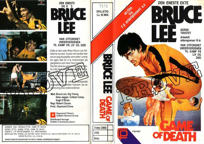 O Último Combate de Bruce Lee - Capas