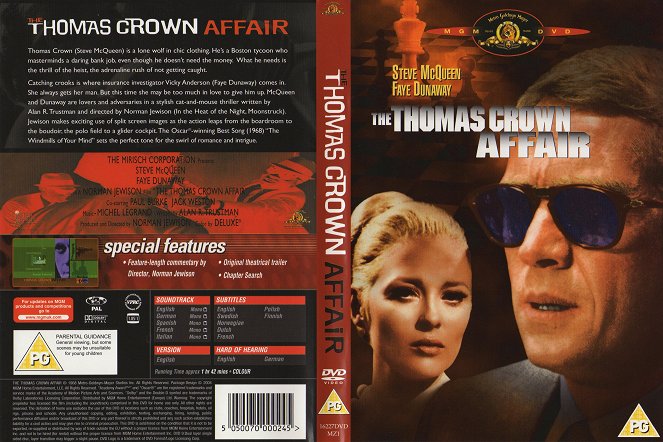 L'Affaire Thomas Crown - Couvertures
