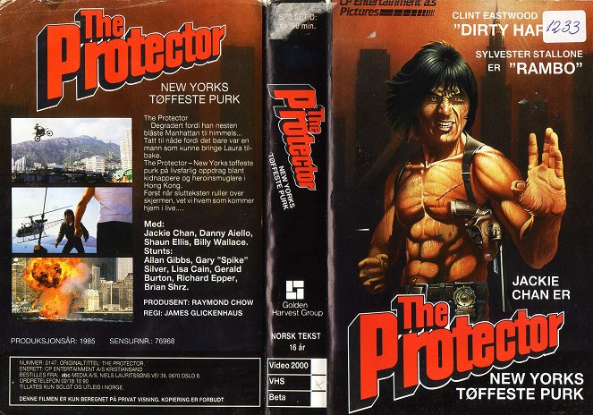 The Protector - Okładki