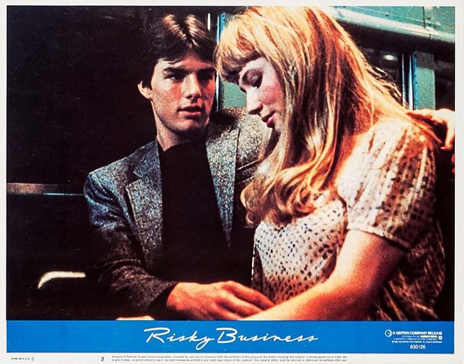 Risky Business - Lobbykaarten - Tom Cruise, Rebecca De Mornay