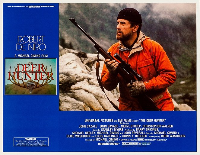 The Deer Hunter - Lobbykaarten - Robert De Niro
