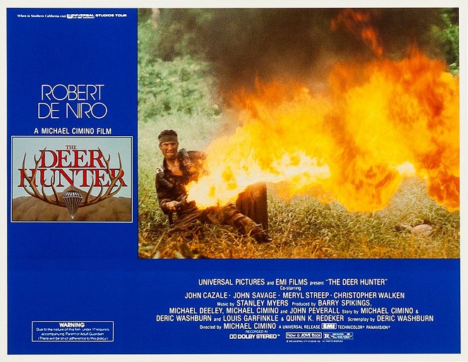 The Deer Hunter - Lobbykaarten - Robert De Niro