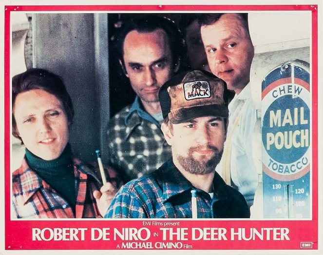 The Deer Hunter - Lobbykaarten - Christopher Walken, John Cazale, Robert De Niro, George Dzundza
