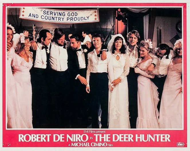 The Deer Hunter - Lobbykaarten - John Cazale, Chuck Aspegren, Robert De Niro, John Savage, Rutanya Alda, Christopher Walken, Meryl Streep, George Dzundza