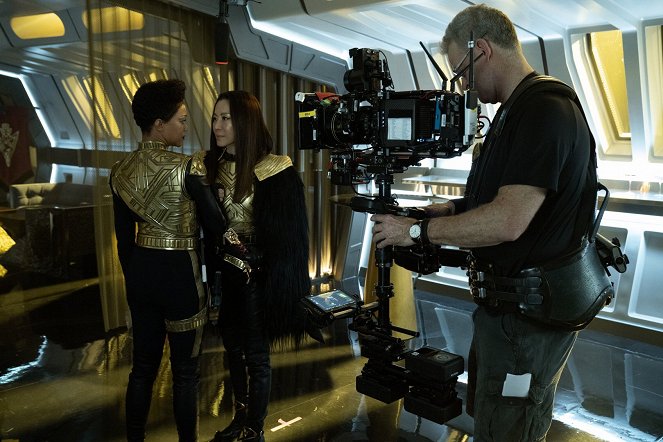 Star Trek: Discovery - Terra Firma, Teil 1 - Dreharbeiten - Sonequa Martin-Green, Michelle Yeoh