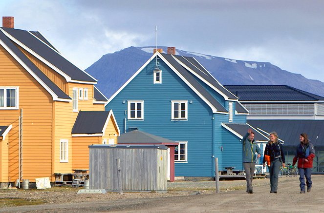 In der Welt zuhause - Spitzbergen, Ny-Ålesund - Zentrum der norwegischen Forschung - Filmfotos