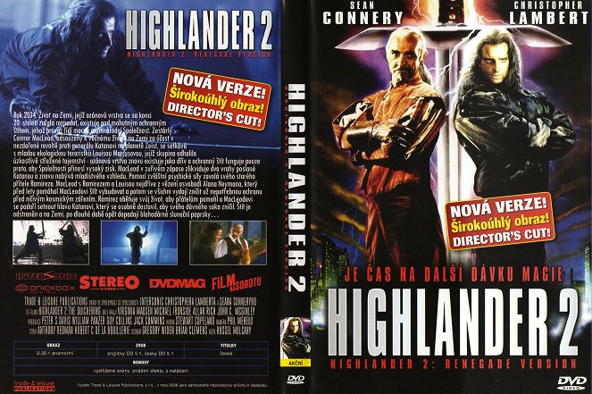 Highlander 2 - Paluu - Coverit