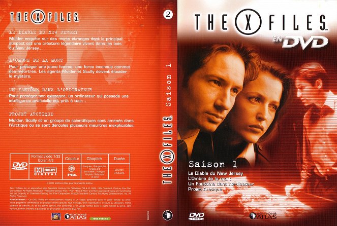 The X-Files - Salaiset kansiot - Season 1 - Coverit