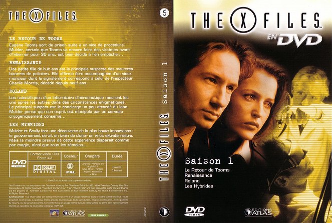 The X-Files - Salaiset kansiot - Season 1 - Coverit