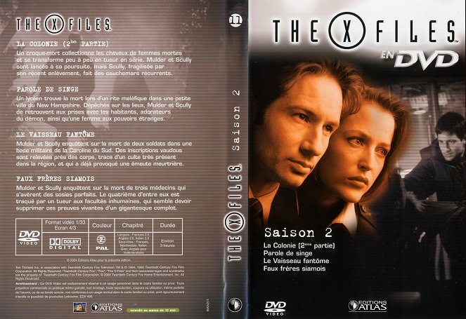 The X-Files - Salaiset kansiot - Season 2 - Coverit