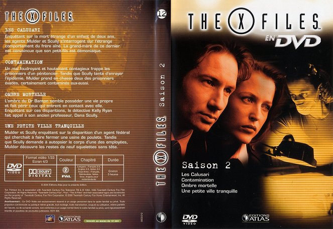 The X-Files - Salaiset kansiot - Season 2 - Coverit