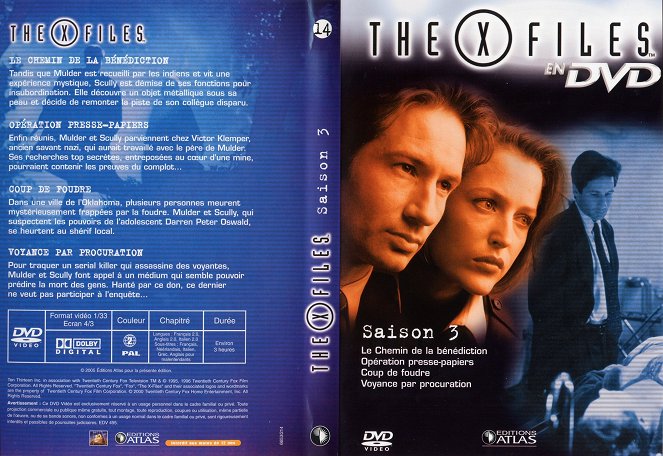 The X-Files - Salaiset kansiot - Season 3 - Coverit