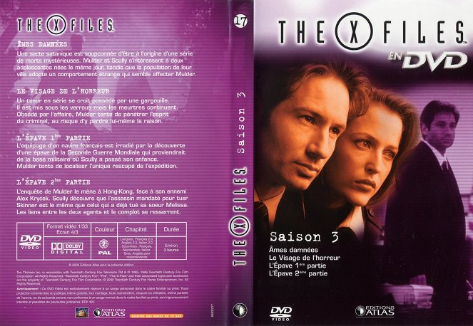 The X-Files - Season 3 - Couvertures