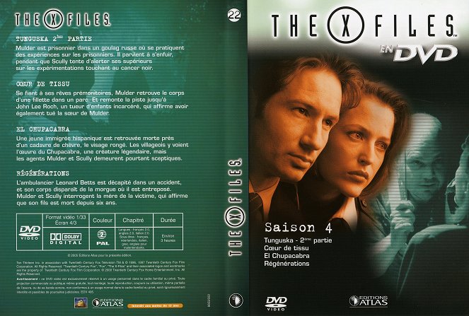 The X-Files - Salaiset kansiot - Season 4 - Coverit