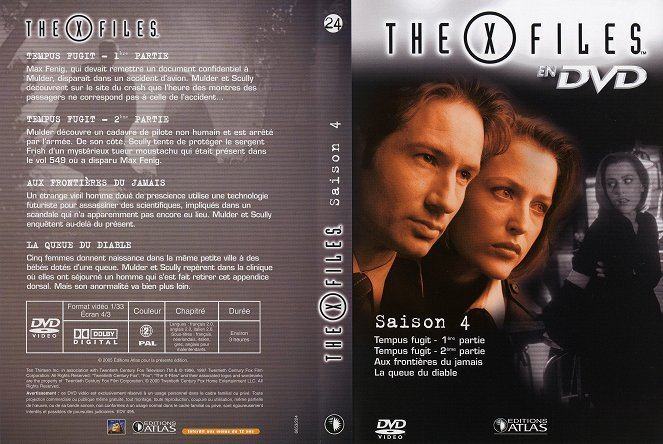 X-Files - Season 4 - Couvertures