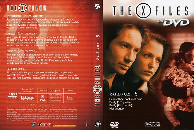 The X-Files - Salaiset kansiot - Season 5 - Coverit