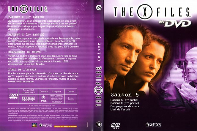 The X-Files - Season 5 - Couvertures