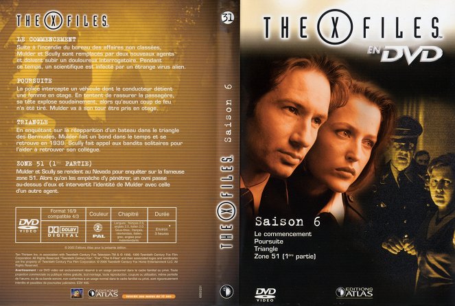 The X-Files - Salaiset kansiot - Season 6 - Coverit