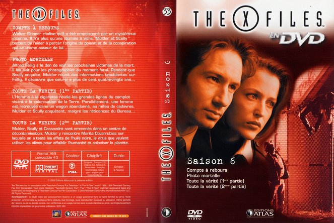 The X-Files - Season 6 - Couvertures