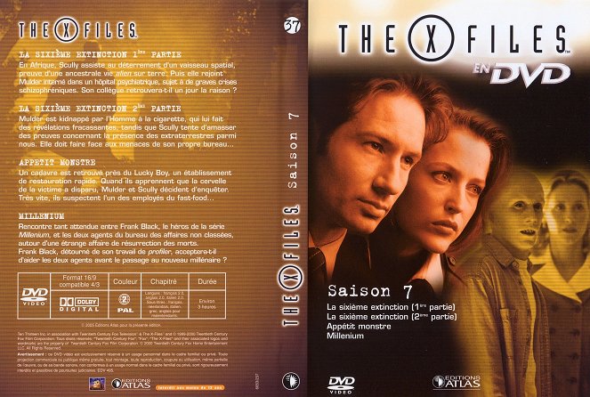 The X-Files - Salaiset kansiot - Season 7 - Coverit