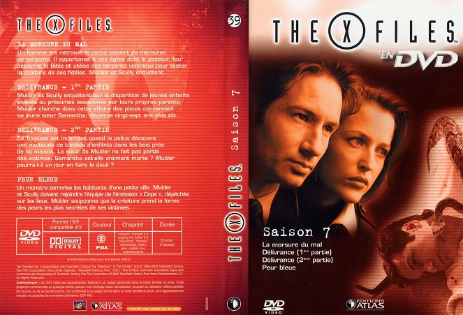 The X-Files - Salaiset kansiot - Season 7 - Coverit