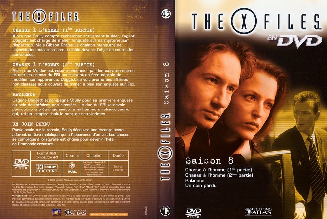 The X-Files - Salaiset kansiot - Season 8 - Coverit