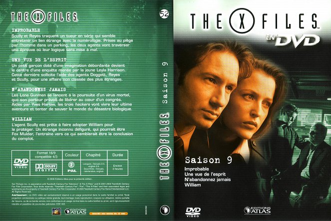 The X-Files - Salaiset kansiot - Season 9 - Coverit