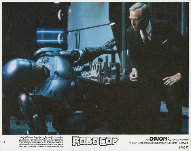 RoboCop - Lobby Cards - Peter Weller, Ronny Cox