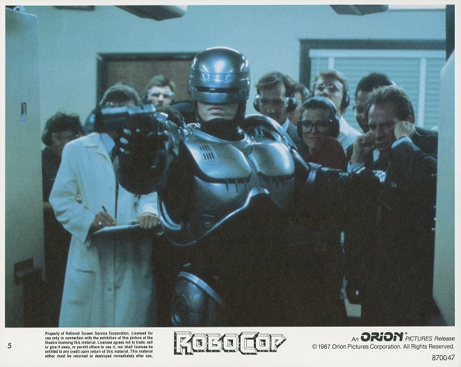 RoboCop - Lobby karty - Peter Weller, Miguel Ferrer