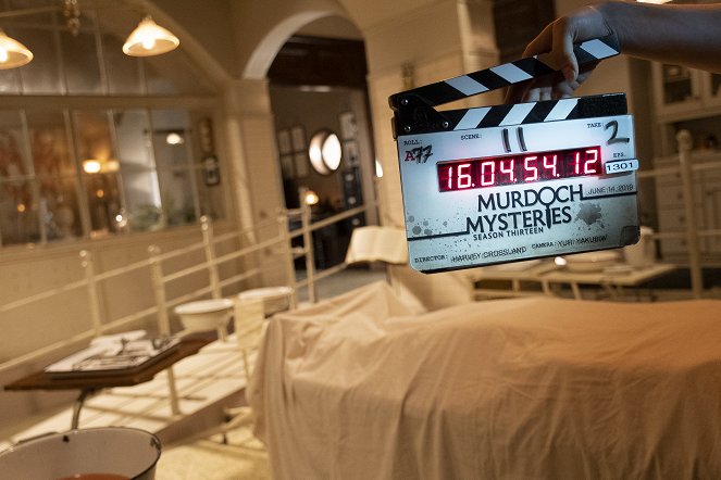 Murdoch Mysteries - Season 13 - Troublemakers - Dreharbeiten