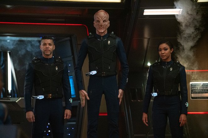 Star Trek: Discovery - Su'Kal - Photos - Wilson Cruz, Doug Jones, Sonequa Martin-Green