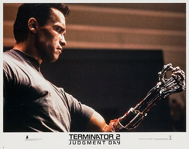 Terminator 2: Dzień sądu - Lobby karty - Arnold Schwarzenegger