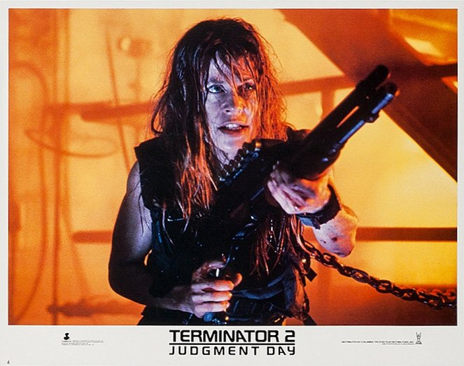 Terminator 2: Dzień sądu - Lobby karty - Linda Hamilton