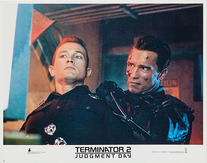 Terminator 2 - Tag der Abrechnung - Lobbykarten - Robert Patrick, Arnold Schwarzenegger